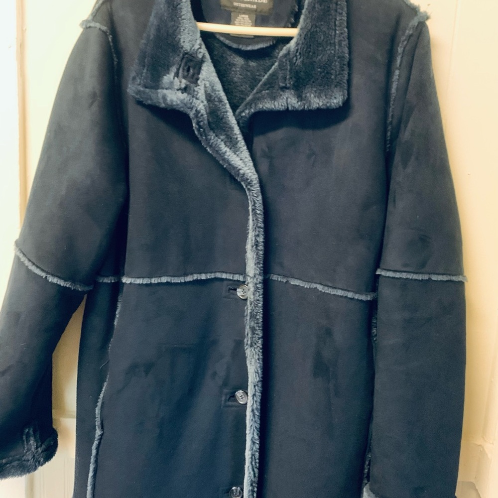 Women's Navy Blue Full length  coat